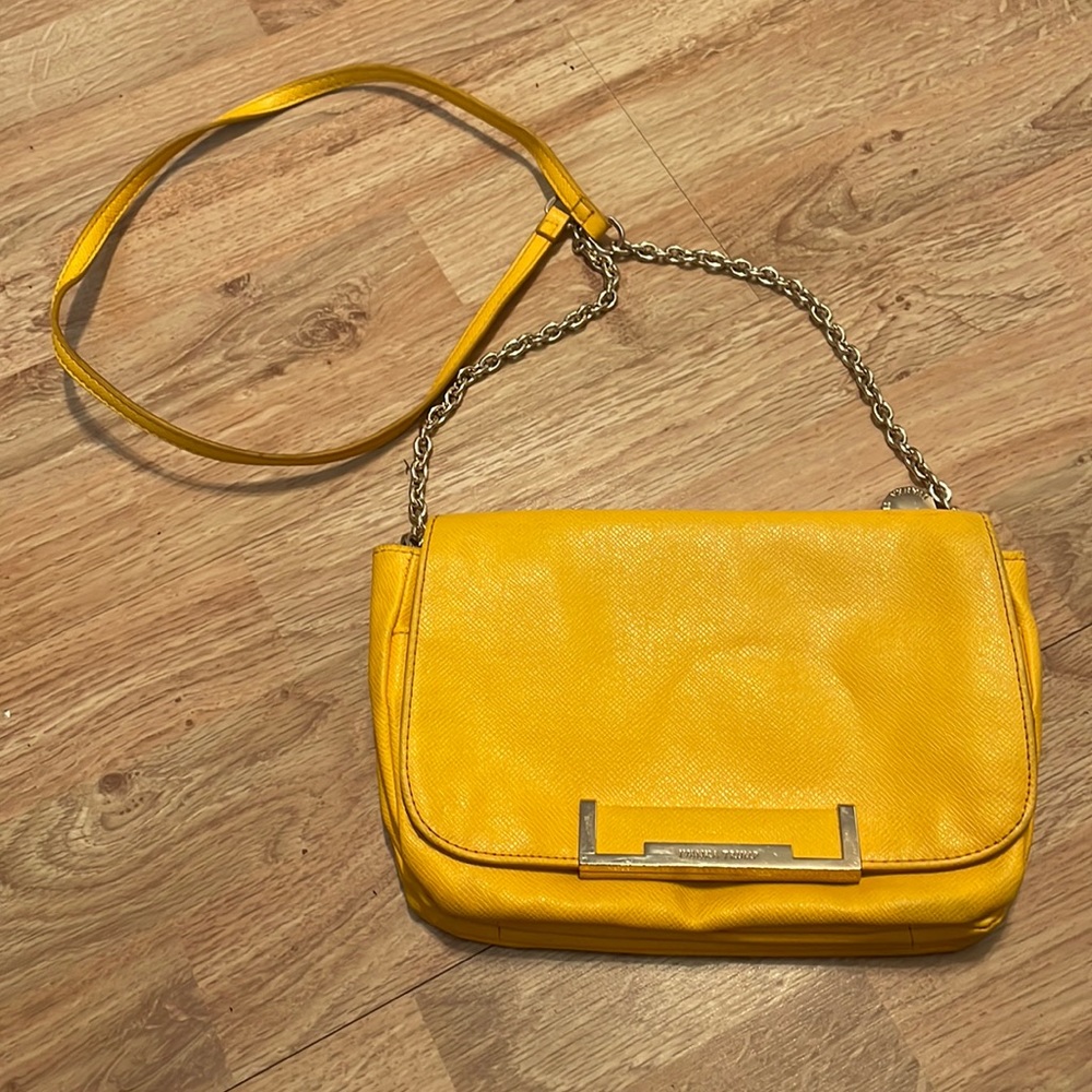Ivanka Trump Yellow Crossbody Bag